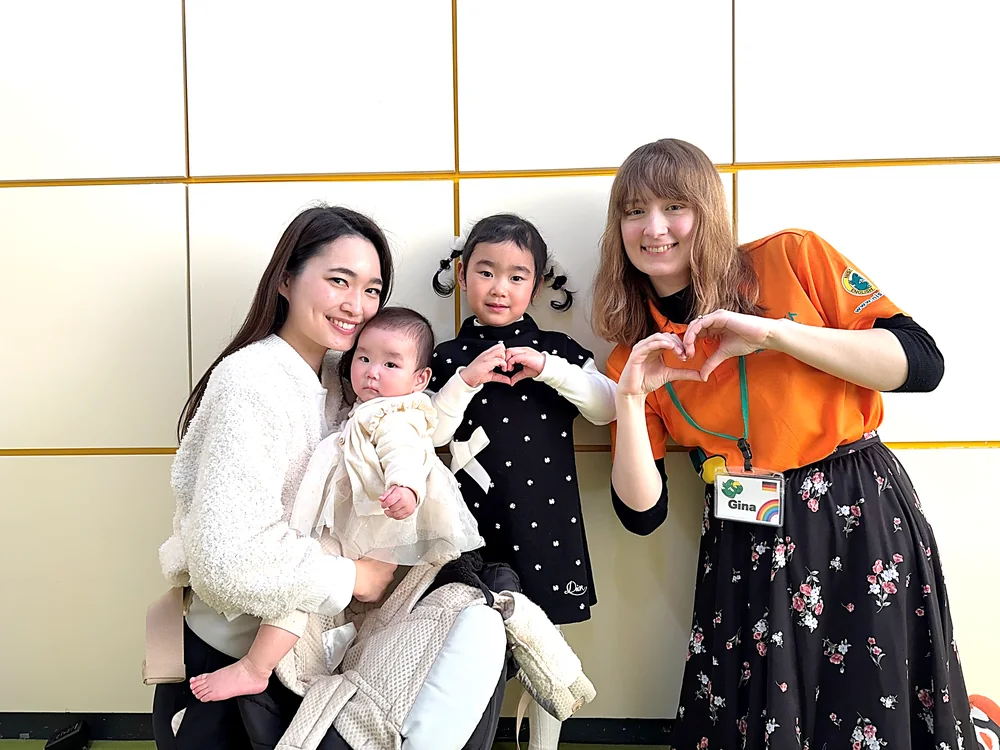 Karenちゃんとご家族、ニッセイト講師